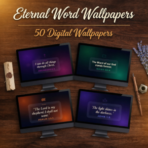 Eternal Word 4K Digital Wallpapers