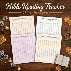 365-Day Bible Reading Tracker