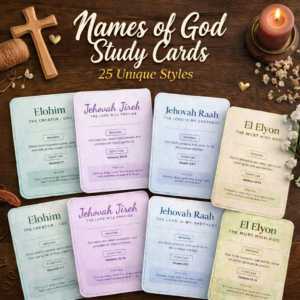 Names of God Study Cards