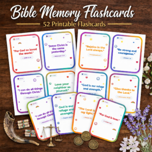 Bible Memory Flashcards