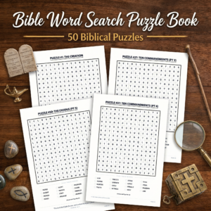 Bible Word Search Puzzle Book